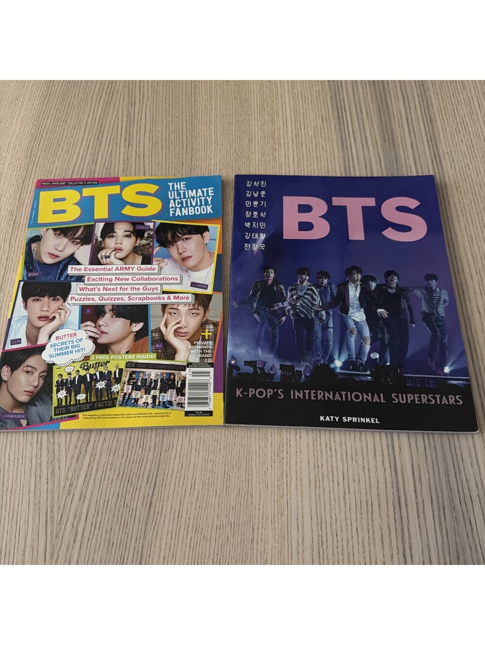 BTS K-Pop Book & Magazine Lot Ultimate Activity Fanbook International Superstars